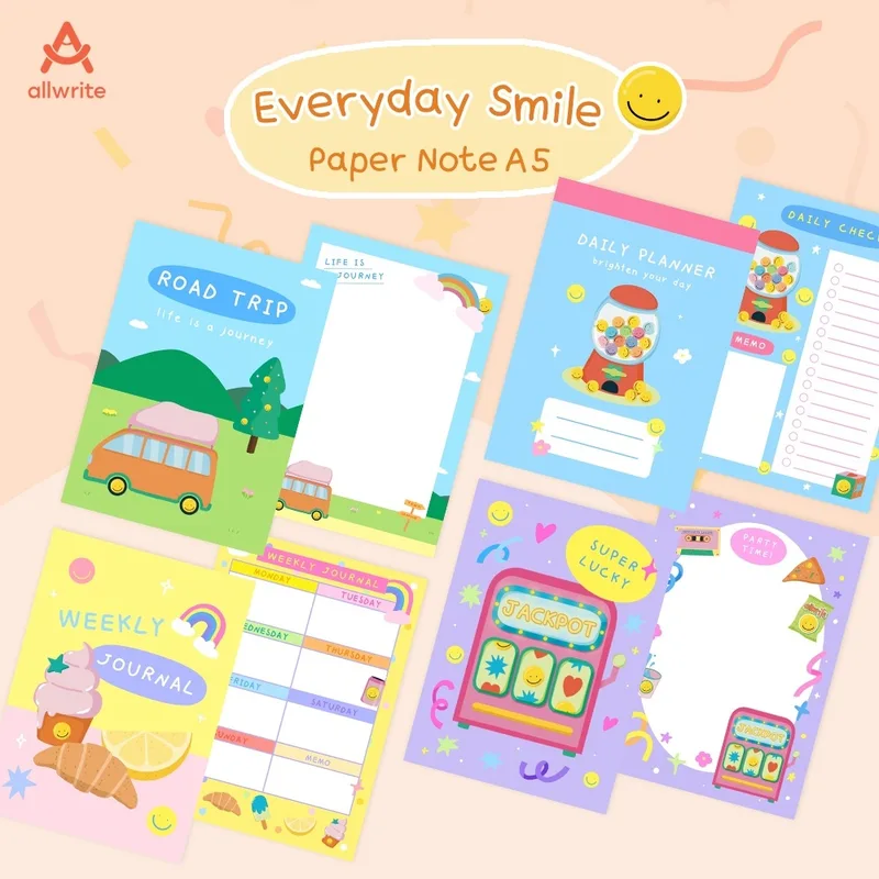 Everyday Smile Paper Note